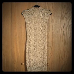 Gold Windsor dress, unused